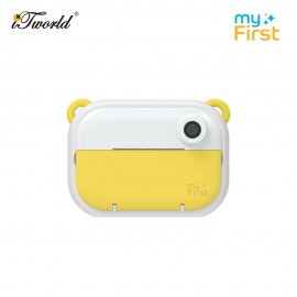 myFirst Camera Insta Wi 12MP Instant Print Camera cradle with Apps - Yellow 0850031616127