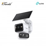 TP-Link Tapo C645D KIT Solar-Powered Dual-Lens Pan/Tilt Security Camera Kit 2K 3MP
