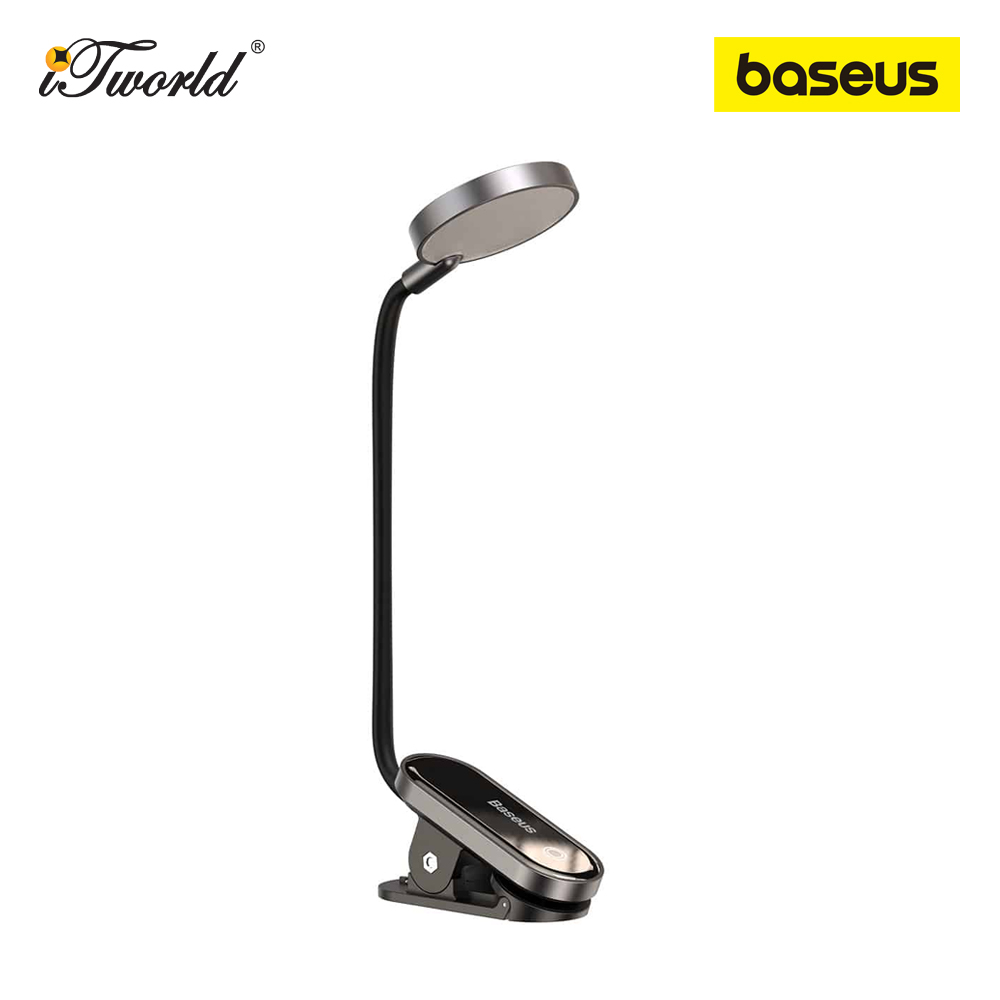 Baseus Comfort Reading Mini Clip Lamp - Dark Gray 6953156223523