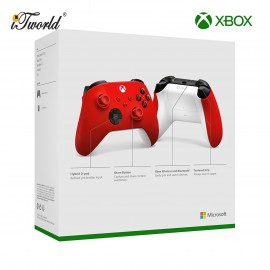 Microsoft Xbox Wireless Branded Red - QAU-00135