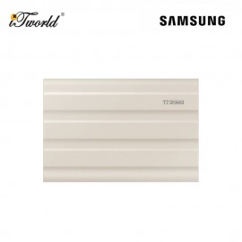 Samsung Portable SSD T7 Shield USB 3.2Gen 2 1TB - Moonrock Beige