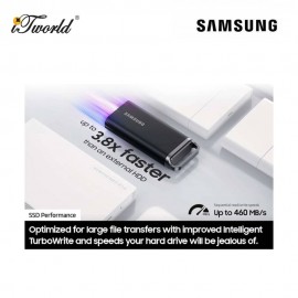 Samsung Portable SSD T5 EVO USB 3.2 Gen 1 2TB - Black