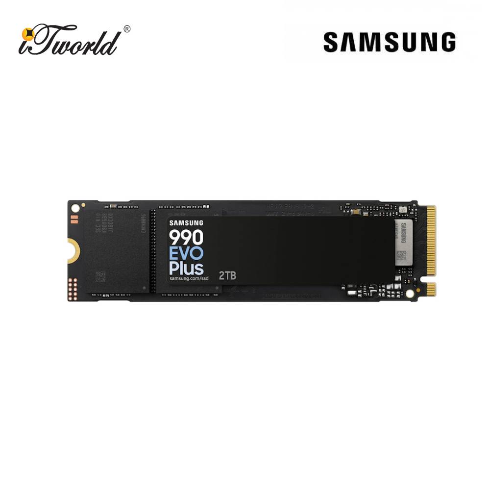 Samsung 990 EVO Plus NVMe M.2 SSD 2TB - Black