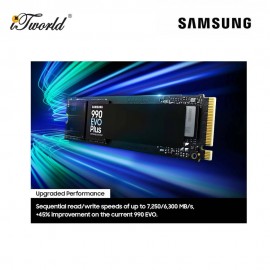 Samsung 990 EVO Plus NVMe M.2 SSD 2TB - Black