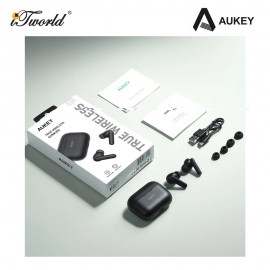 AUKEY True Wireless Earbuds Bluetooth 5.2 IPX5 EP-M1S White 689323784561