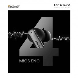 HiFuture SonicAir ENC TWS Earbuds-Black