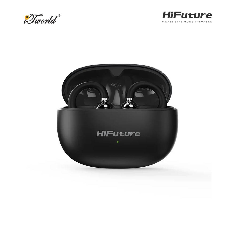 HiFuture FlexClip Wireless Open-Ear Earphone-Black
