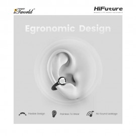 HiFuture FlexClip Wireless Open-Ear Earphone-Black