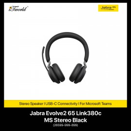 Jabra Evolve2 65 Link380c MS Stereo Black