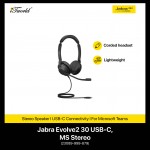 JABRA EVOLVE2 30 USB-C, MS STEREO