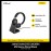 Jabra Evolve2 65 Link380a MS Stereo Stand Black 