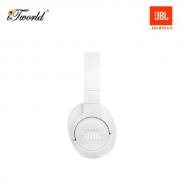 JBL Tune 770NC Wireless Over-Ear NC Headphones-White 050036396011