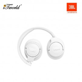 JBL Tune 770NC Wireless Over-Ear NC Headphones-White 050036396011