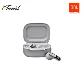 JBL Live Beam 3   True wireless Noise Cancelling earbuds - Silver 50036401265