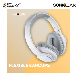SonicGear Airphone ANC 3000 Headset White GREY 8886411938789