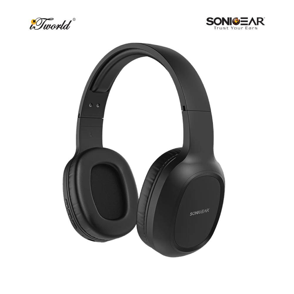 SonicGear Airphone III (2024) Bluetooth Headset - Carbon 8886411932602
