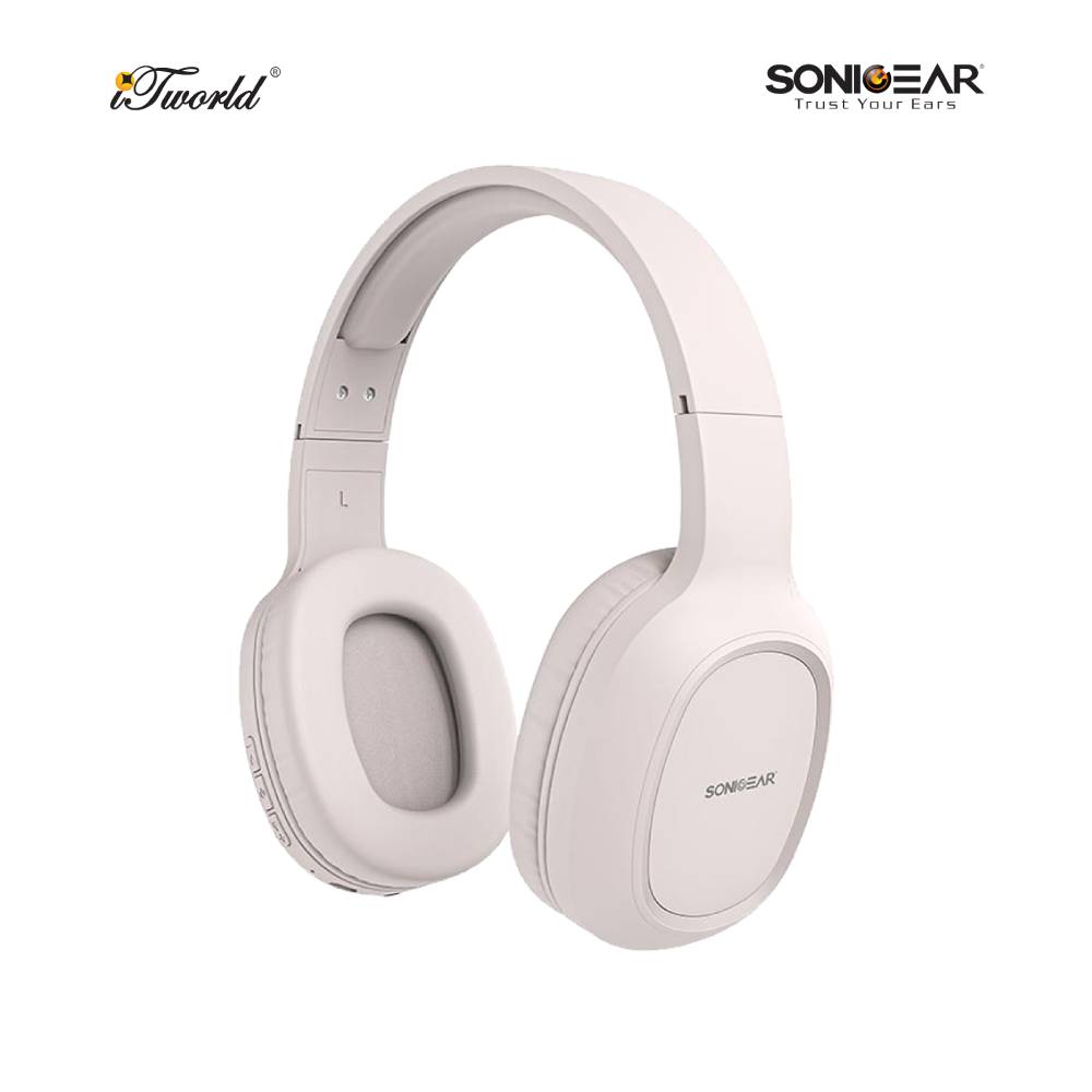 SonicGear Airphone III (2024) Bluetooth Headset - Sand 8886411932503