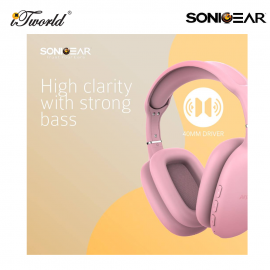 SonicGear Airphone 6 Headset Black 