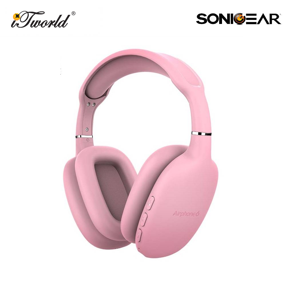 SonicGear Airphone 6 Headset Peach