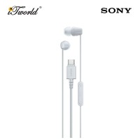 Sony IER-EX15C/WZE USBC Wired Earbuds White 4548736170605