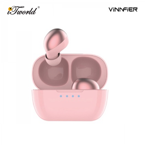 VINNFIER Momento 2 True Wireless Stereo Earbuds - Peony Pink 9555637203863