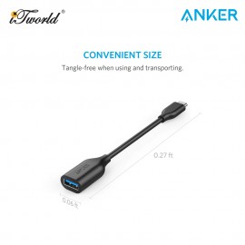 ANKER Powerline USB-C to USB-A 3.1 Gen 1 Adapter