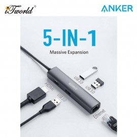 Anker PowerExpand+ 5 in 1 USB C Ethernet Hub