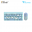 ALCATROZ JellyBean A3000 Wireless Keyboard & Silent Mouse - Aqua 88864119670...