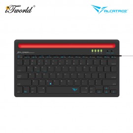 Alcatroz Xplorer Dock 1 Bluetoohth Keyboard Black Red 8886411966027