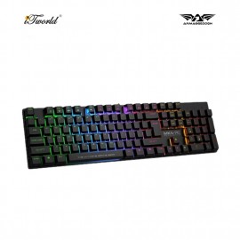 Armaggeddon MKA-7C Full Size 104 Key Mechanical Keyboard - Clicky Black 8886411988722