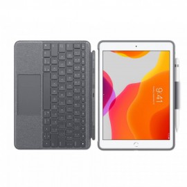 LOGITECH COMBO TOUCH FOR IPAD (7TH/8TH GEN) - GRAPHITE (920-009726)