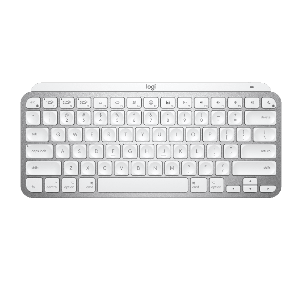 Logitech MX KEYS Mini for Mac Wireless Keyboard - Pale Grey (920-010528)