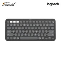 Logitech Pebble Keys 2 K380s keyboard Tonal Graphite - 920-011753