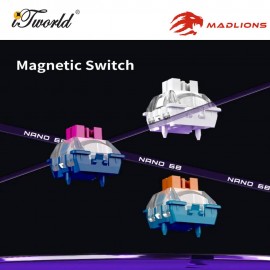 Madlions Nano68 Magnetic Keyboard - Magnetic Amber Pro (6977700930897)