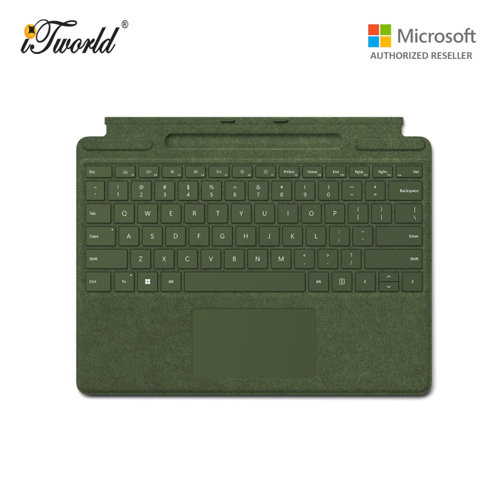 Microsoft Surface Pro 8/9/X Signature Keyboard Forest - 8XA-00135