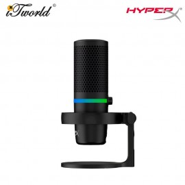 HyperX DuoCast-USB Microphone-Black-RGB Lighting HMID1R-A-BK/G-4P5E2AA