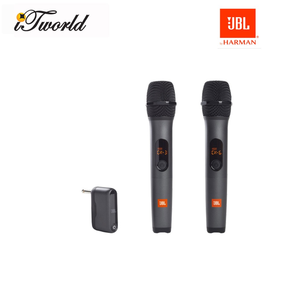 JBL Wireless Microphone- Black (050036379885)