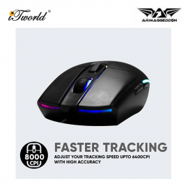 Armaggeddon Raven III Stealth Silent Mouse