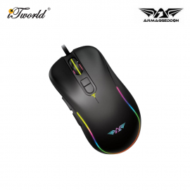 Armaggeddon Grumman Raven V RGB Wired Gaming Mouse – Black (8886411988159)