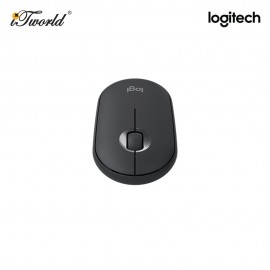 LOGITECH M350S WIRELESS MOUSE PEBBLE 2, TONAL GRAPHITE 910-006988