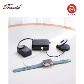 ADAM elements VIONTA T1 10000mAh Travel Power Bank with Built-In Cable (Milk Tea) APBADVTT1MT 840741117212