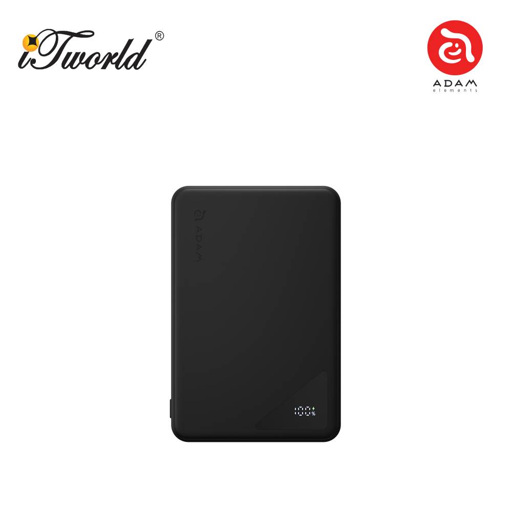 ADAM elements VIONTA A5 Qi2 Solid-State Power Bank 4100mAh-Black 840741118271