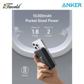 Anker A1641 633 Magnetic Battery, 10,000mAh Foldable Magnetic Wireless Portable Charger