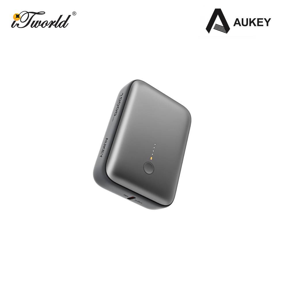 Aukey PB-Y55 22.5W 10000mAh Power Bank - Gray 689323789283