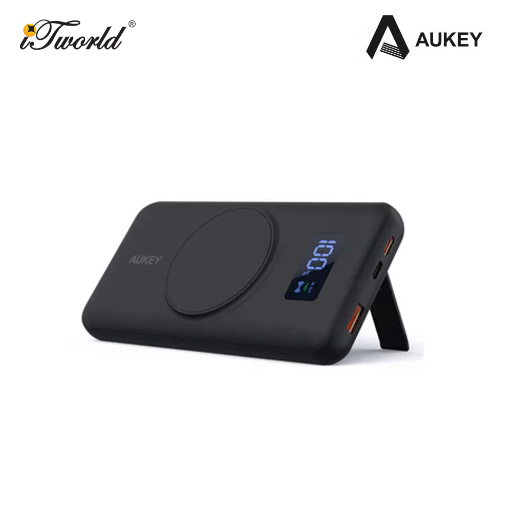 AUKEY MagAir 20W PD 10000mah Magnetic Wireless Charging Power Bank PB-WL02i