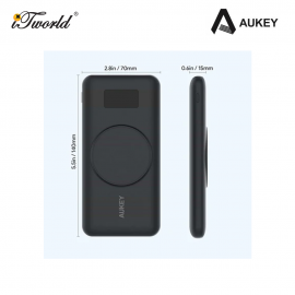 AUKEY MagAir 20W PD 10000mah Magnetic Wireless Charging Power Bank PB-WL02i