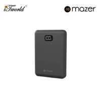 Mazer Power Charge Pocket 8000mAh PD20W Power Bank - Black 8881304545075