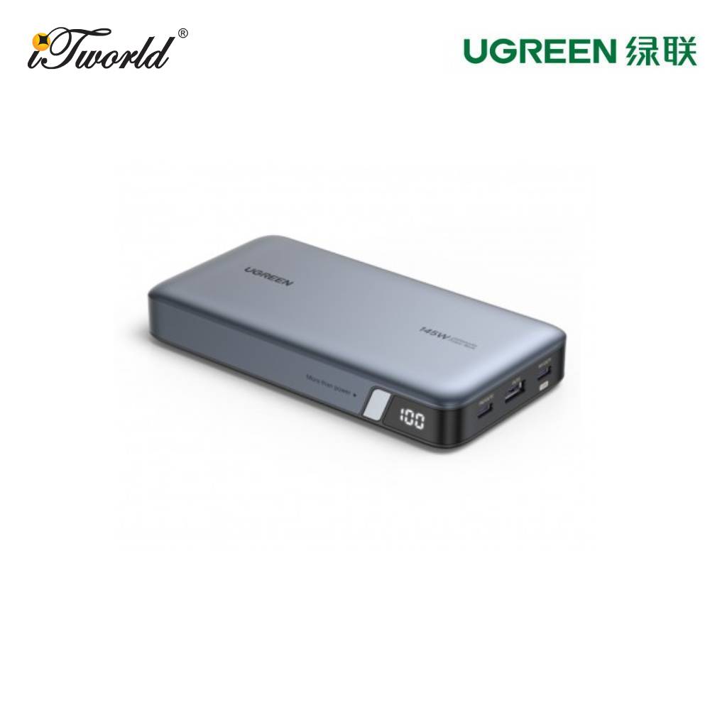 UGREEN POWERBANK 145W 25,000MAH 2C1A LAPTOP 100W OUTPUT - UG-PB205-90597A