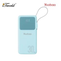 Yoobao Q22 Pro 30W PD Fast Charge 20000mAh Powerbank - Blue 6937135029009