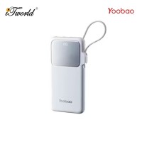 (3C Certifited) Yoobao PDL20 20000Mah PD 22.5W Fast Charge Powerbank WH - 6937135030180
